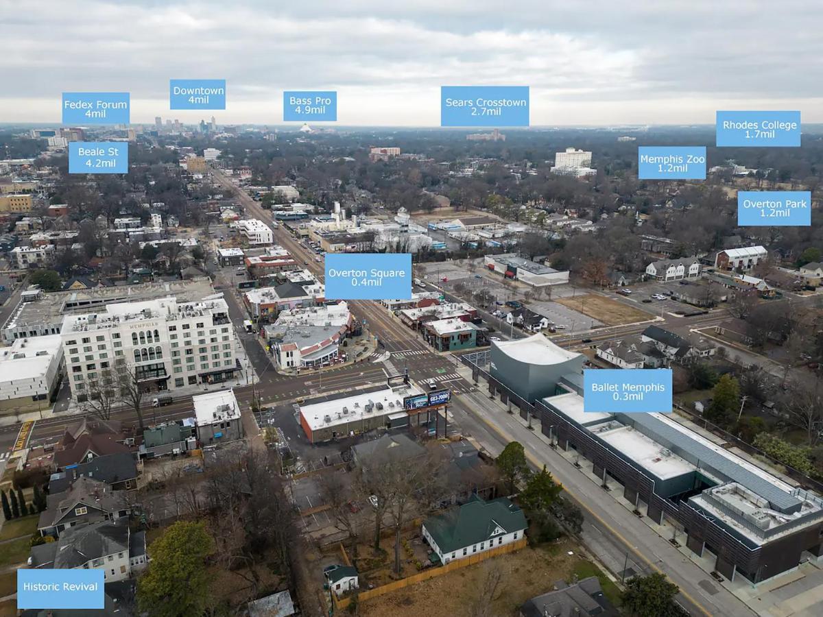 Willa Historic Revival King Bed Midtown Memphis 70 Fast Wifi Free Parking Yes Pets Zewnętrze zdjęcie